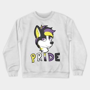 Copia de Bi Pride - Furry Mascot Crewneck Sweatshirt